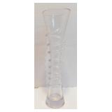 Art Glass Spiral Vase
