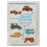 Vintage Miniature Car Collectors Case with 12 Die