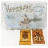 * 3 Vintage Metal Signs