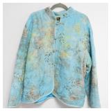 Mirasol Embroidered Aqua Green Jacket