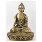 Vintage Brass Buddha Statue