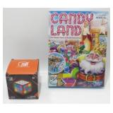 NIB Sealed Candy Land Game and Flash Cube Game