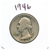 1946 Washington Silver Quarter