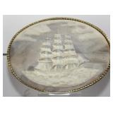 Raised Ship Belt Buckle