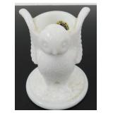 * Milk Glass Westmoreland Owl