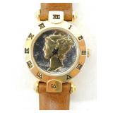 1923 Mercury Silver Dime Watch - Needs Battery