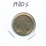 1920-S Buffalo Nickel