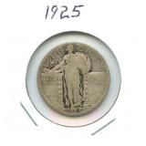 1925 Standing Liberty Silver Quarter