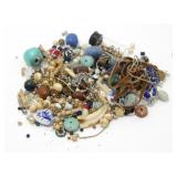 Vintage Beads Glass - Wood - Metal