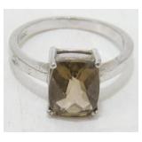 925 Ring with Gem