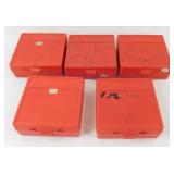 (5) 44 Mag Cases with 200 Empty Brass Rounds