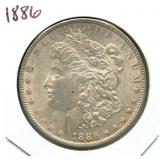 1886 Morgan Silver Dollar