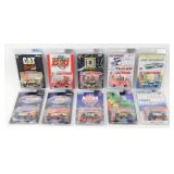 Group of 10 NASCAR Die Cast Cars in Package - All