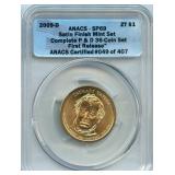2009-D Zachary Taylor Dollar - ANACS SP 69, First