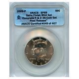 2009-P Kennedy Half Dollar - ANACS SP 69, First