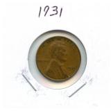 1931 Lincoln Cent