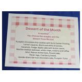 Dessert of the Month