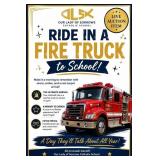 Ride in a Fire Truck to School