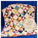 Boy Girl Quilt and Wall Hanging