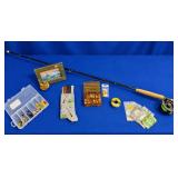 Fly Fishing Rod/Reel and accessories