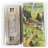M. Hohner "The Echo Harp" in Case