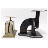 2 Old Postal Scales