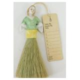 Antique Germany Doll Brush Table Tally