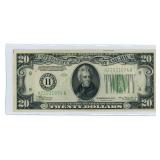 1934 $20 Federal Reserve Note St. Louis Missouri