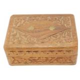 Carved Wooden Box