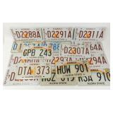 Group of 16 Hawaii License Plates - None Matching