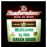 ** Vintage Budweiser Advertising Light - Has