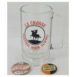 La Crosse Central High School Glass, Lincoln Jr.