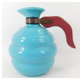 * Vintage Turquoise Ceramic Beehive Carafe