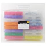 * Storage Box with 16 Bead Boxes Filled with
