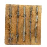 Antique Barbed Wire w/ Hanger