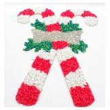 * 18" Vintage Candy Cane Plastic Popcorn Dï¿½cor
