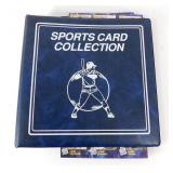 Binder Full of Sports Cards with Some Uncut