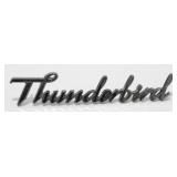 Thunderbird Name Plate