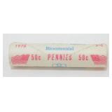 Bicentennial Full Roll (50) Original Bank-Wrapped