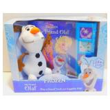 New Frozen Olaf Musical Book & Plush