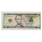 2013 $5 Star Note