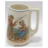 * Old Antique Roseville Mug - Not Marked, No
