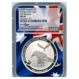2018-P Australia $1 Wedge-Tailed Eagle First