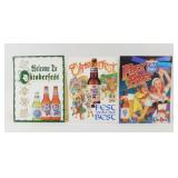New Old Stock 3 Different Oktoberfest Style Table