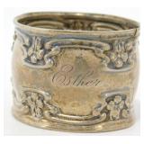Sterling Silver Napkin Ring - 15.1 grams