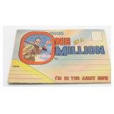 Vintage Military Cartoon Post Card Set