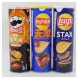 Pringles and Lays Asian Snacks