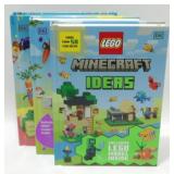 3 Brand New Lego Books with Legos Inside -