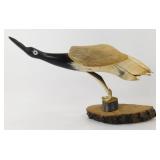 ** Bird Fashioned from an Animal Horn - Approx.