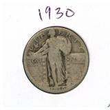 1930 Standing Liberty Silver Quarter